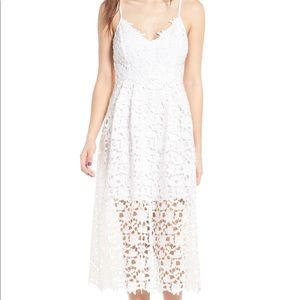 ASTR the label Lace Midi Dress